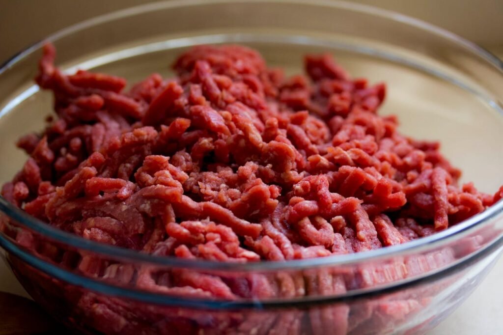 Carnivore diet food list: ground beef