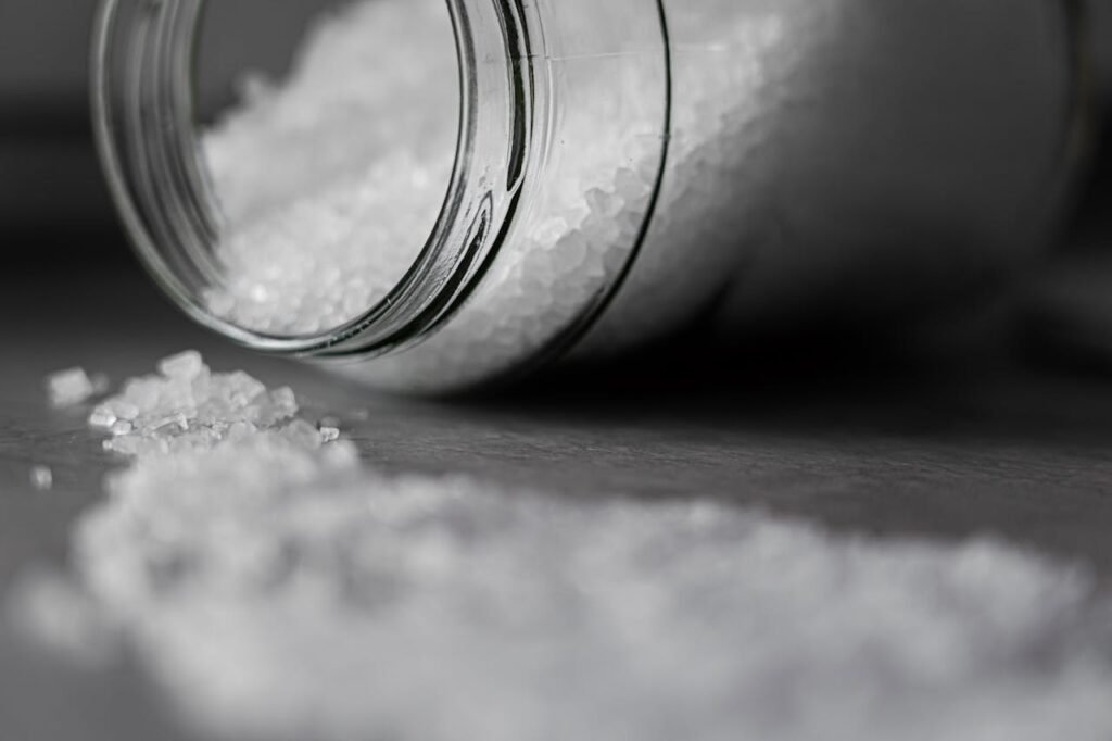 Natural pre workout: salt